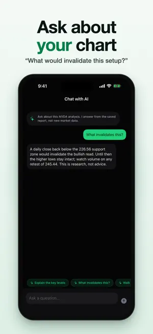 Ticker AI: Chart Analysis screenshot 4