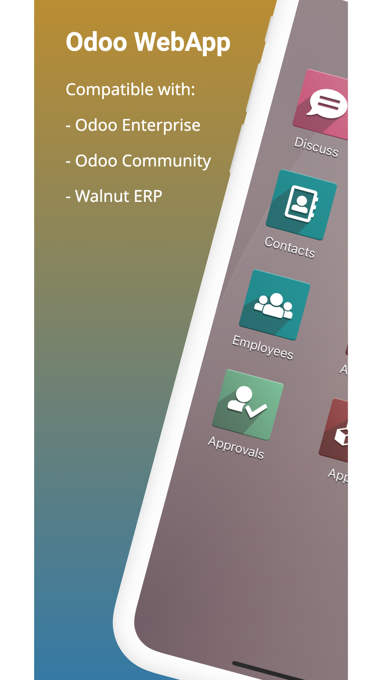 Odoo WebApp