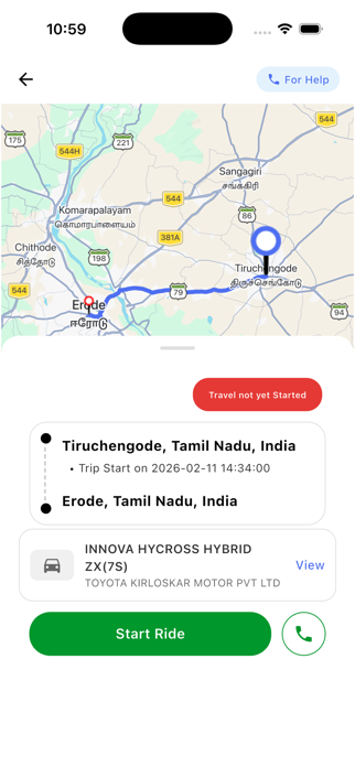 Nithra Ride Captain Screenshot 3 of 5