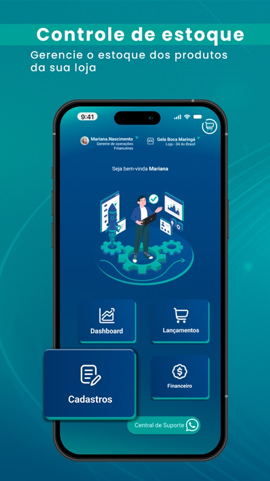 #3. Dynaset Gestão (iOS) 由: Dynaset Software LTDA ME
