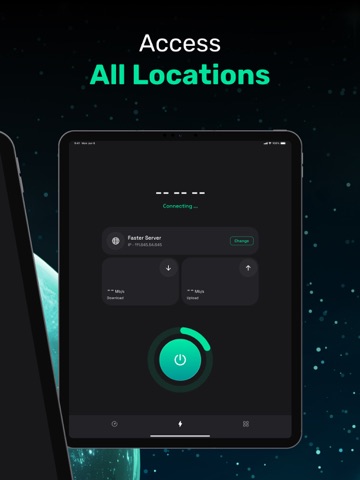 DataGuard VPN Master iPad screenshot