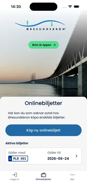 Øresundsbron iPhone screenshot 2