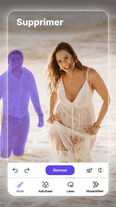 Screenshot #1 pour Touch Retouch - Gomme Photo