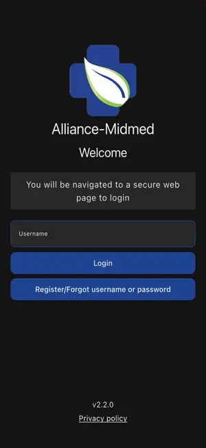 Alliance Midmed screenshot 2