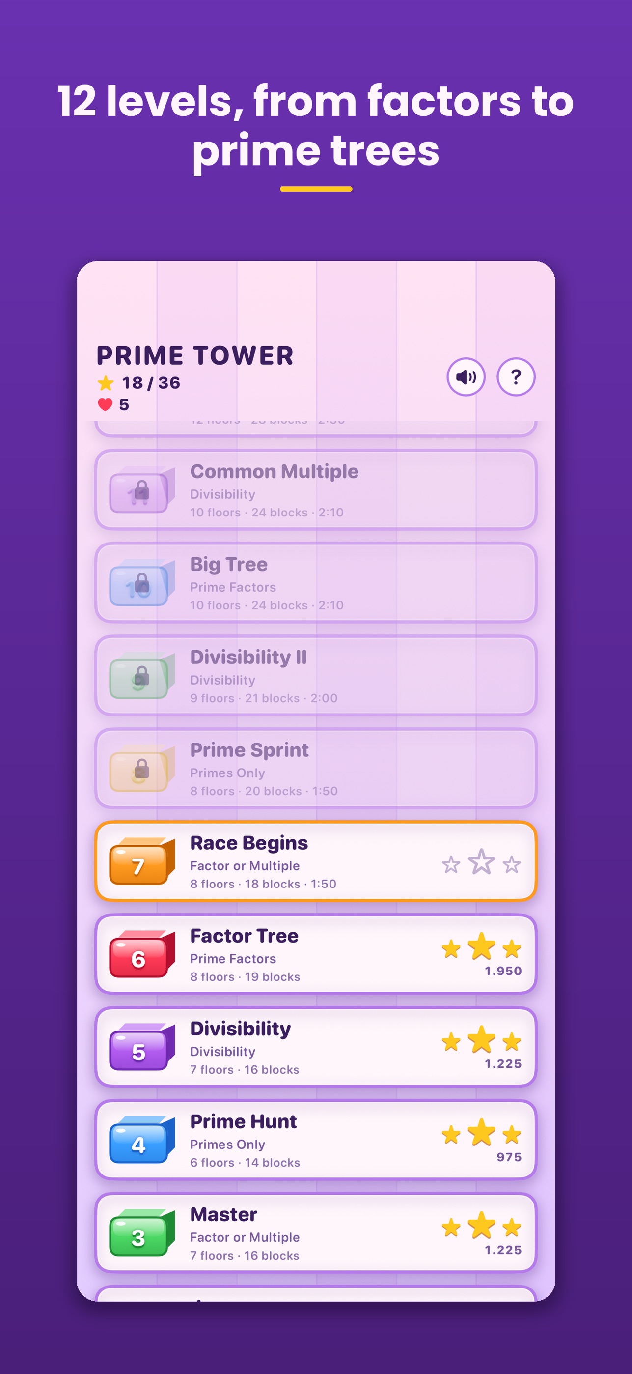 Screenshot 4 of Prime Tower: Math Puzzle
