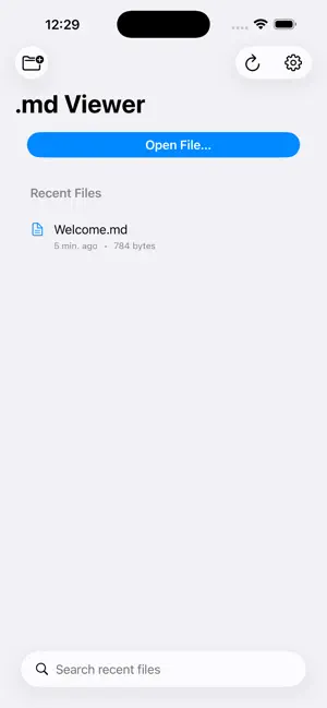 .md Viewer screenshot 1