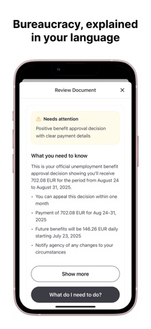 PAPERWORK - Mail scanner iPhone screenshot