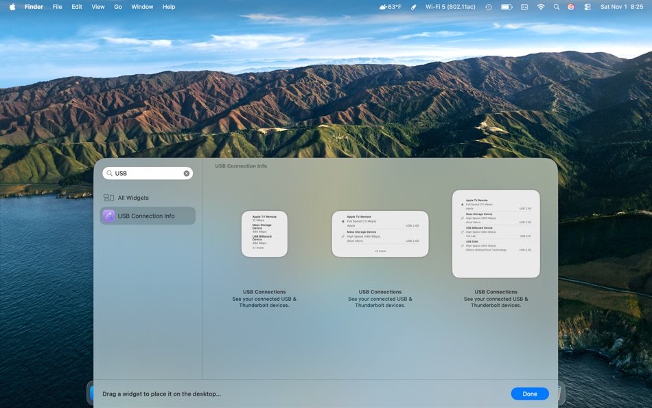 #2. USB Connection Information (macOS) Podle: Daniel Gauthier