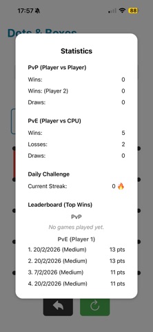 Dots And Boxes Reprised screenshot