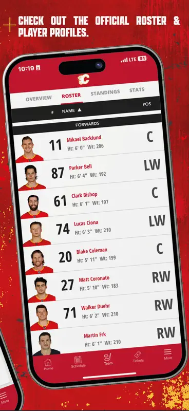 Calgary Flames App screenshot 4 of 4