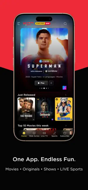 Vi Movies & TV - 20 OTTs in 1 iPhone screenshot 4