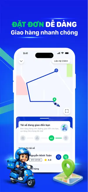 BOK - Giao Đồ Ăn iPhone screenshot 5