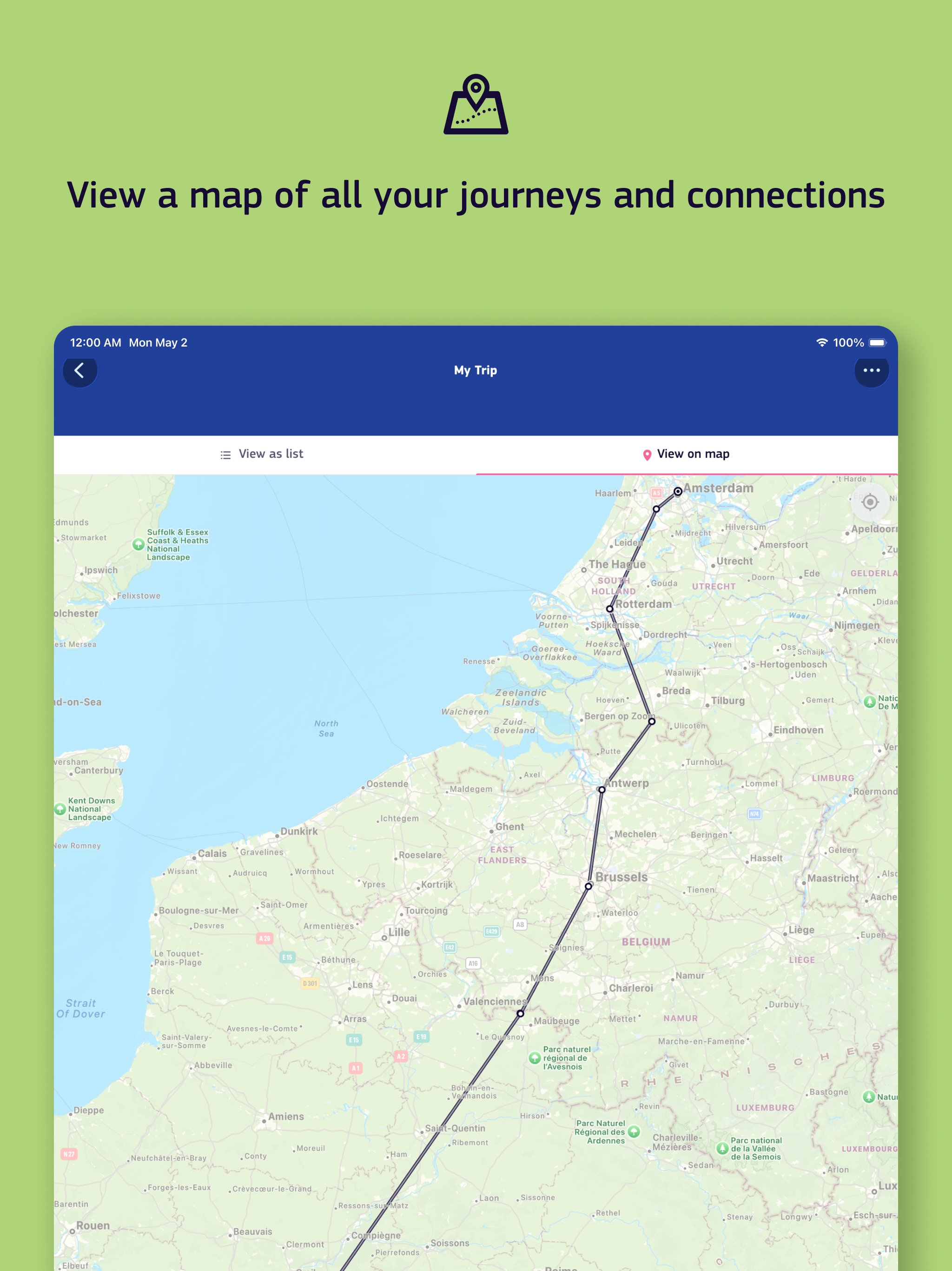 DiscoverEU Travel App screenshot 11
