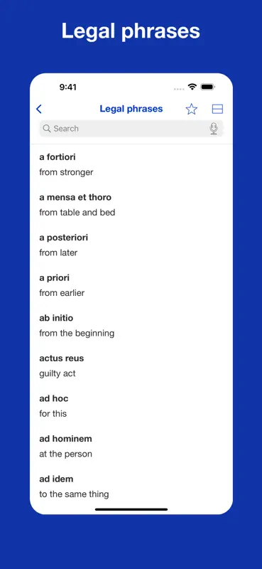 Latin phrases and vocabulary screenshot 2 of 10