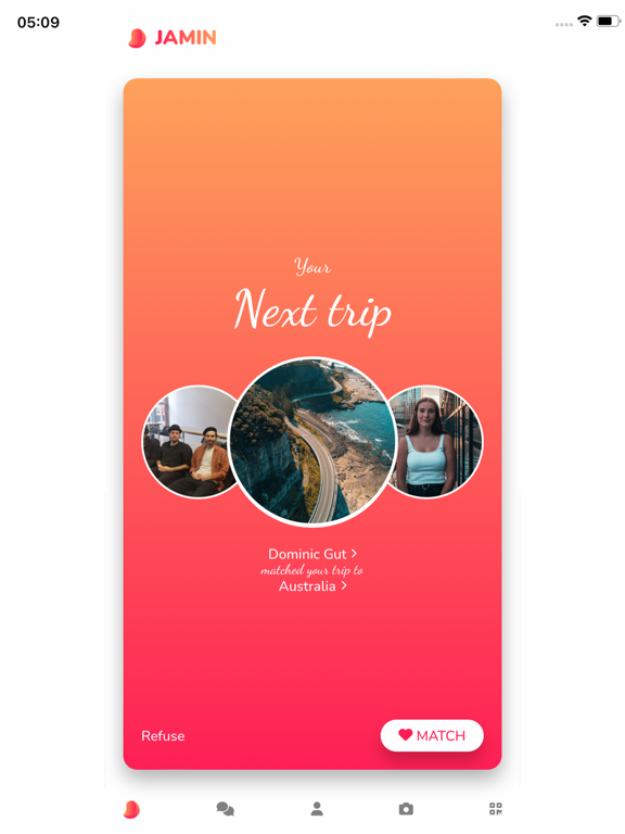 Jamingo - Travel Buddies app screenshot 3