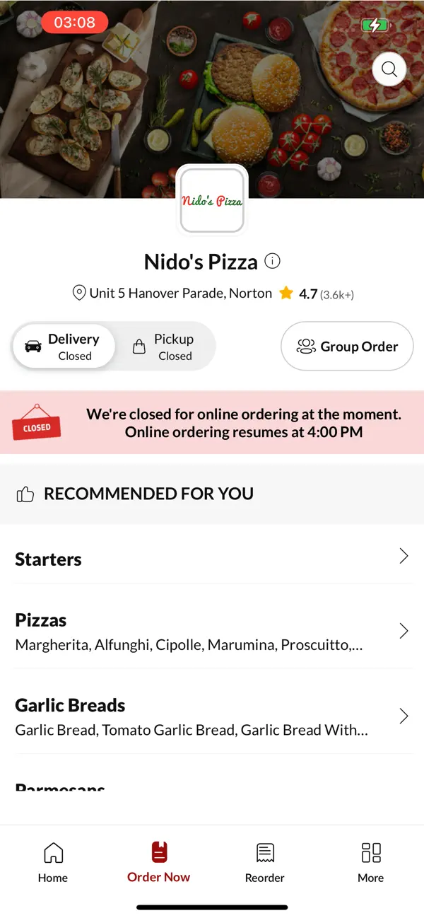 Screenshot #2 pour Nidos Pizza