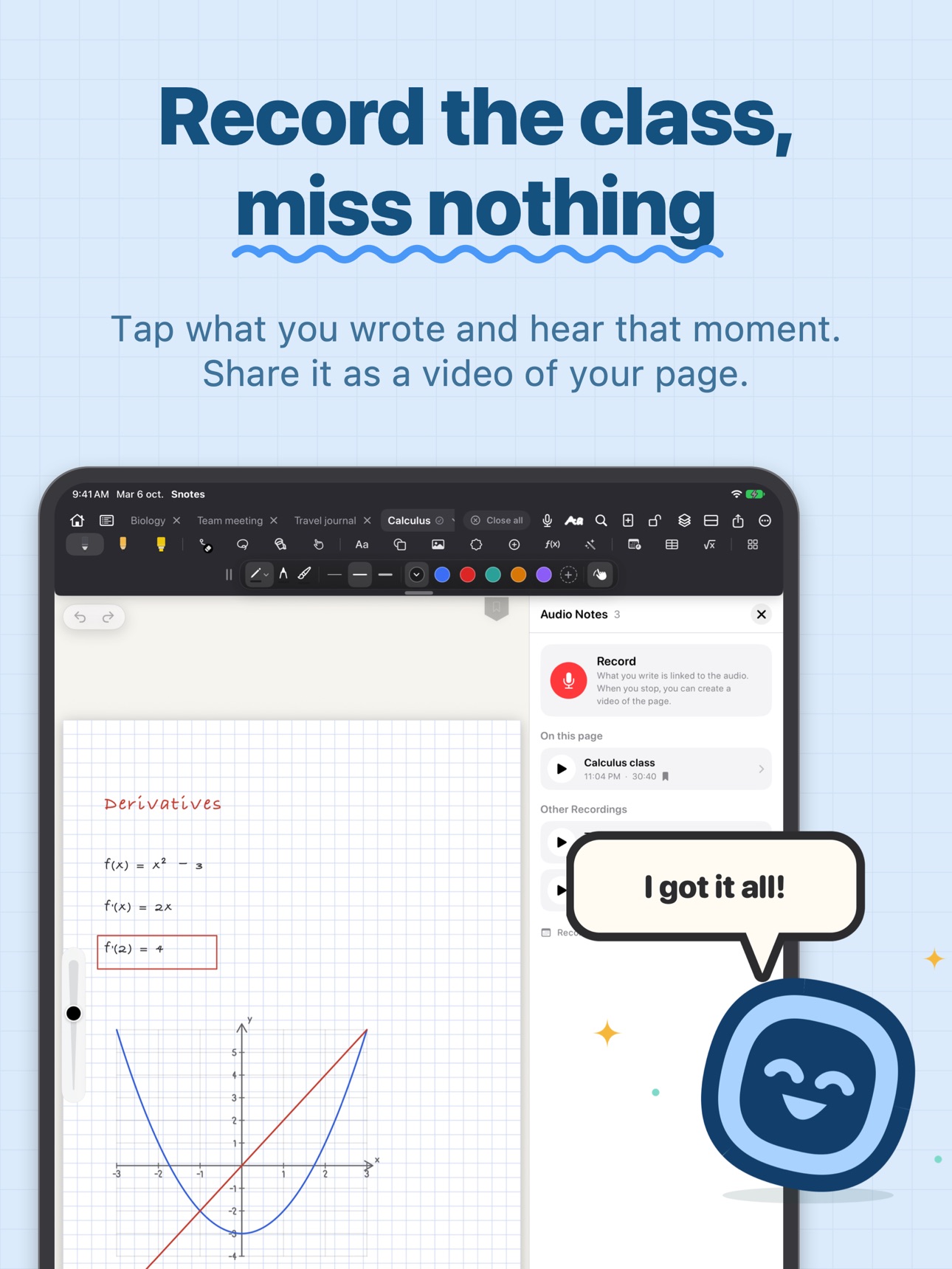 Screenshot 4 of Snotes: Handwritten Notes
