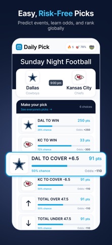 Oddsball: Social Predictions Screenshot 1 of 7