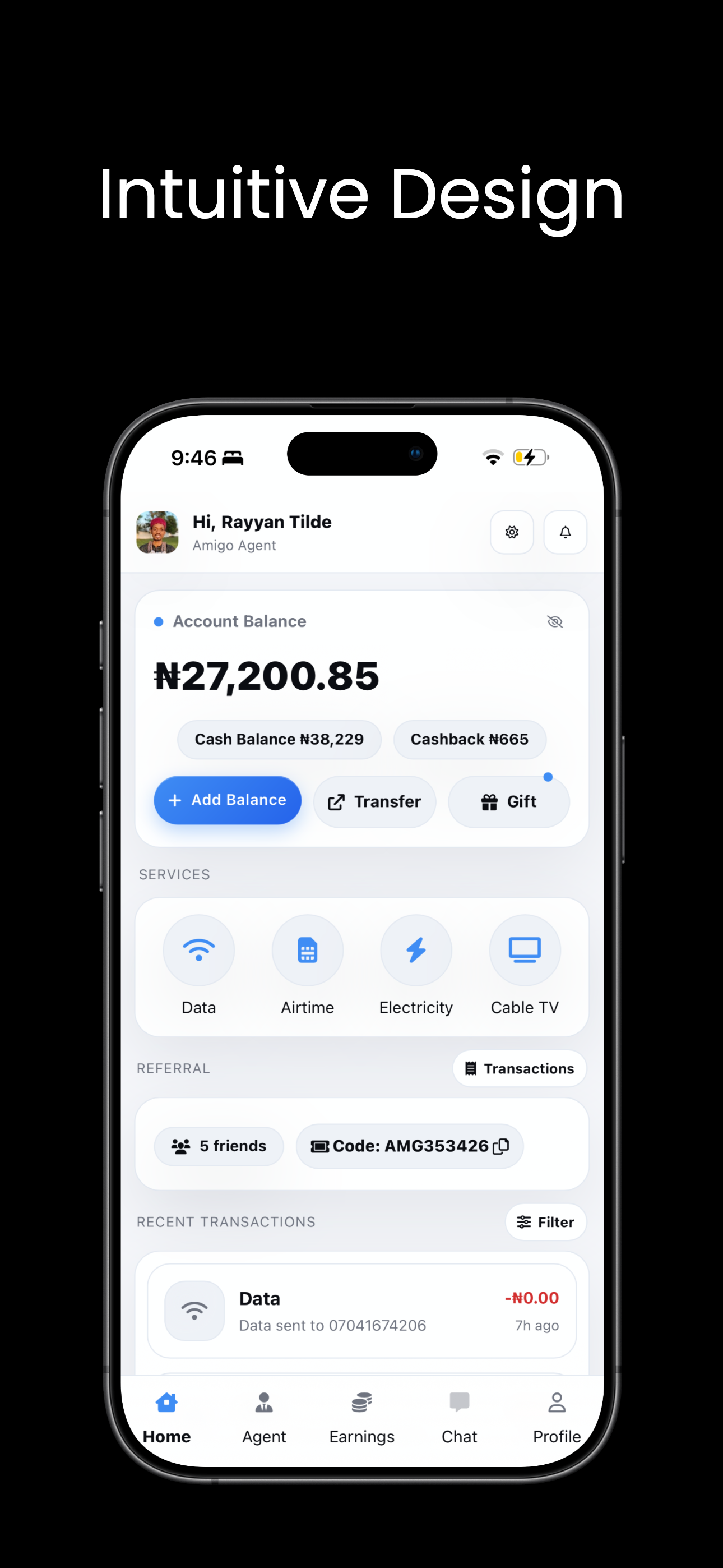Amigo: Data, Bills & More