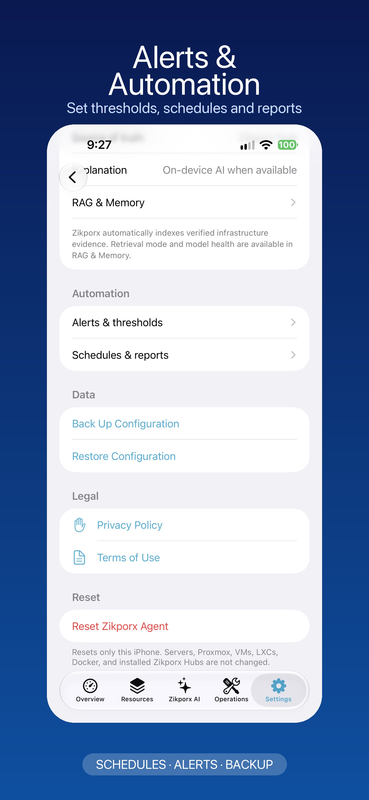 Screenshot 6 of Zikporx Agent