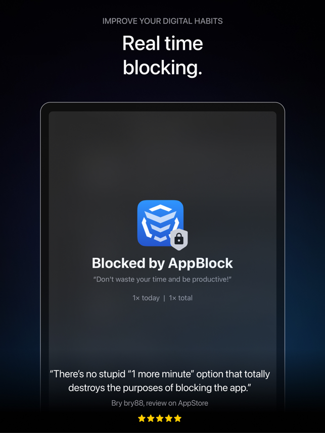 ‎AppBlock - Bloquea apps y webs Screenshot