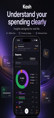 Kash - Expense Tracker screenshot