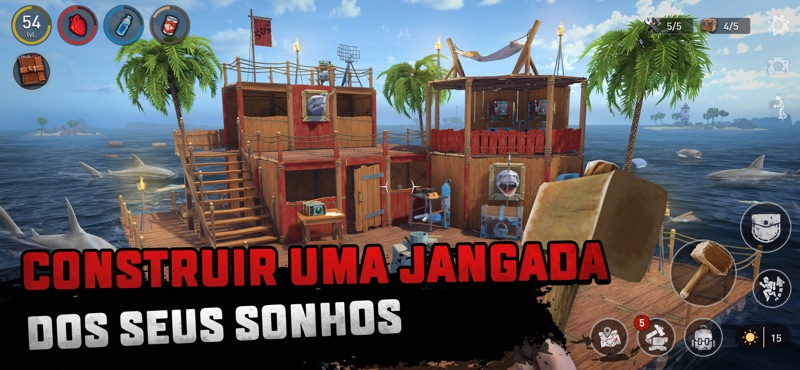RAFT® - Jogo de sobrevivencia screenshot 4