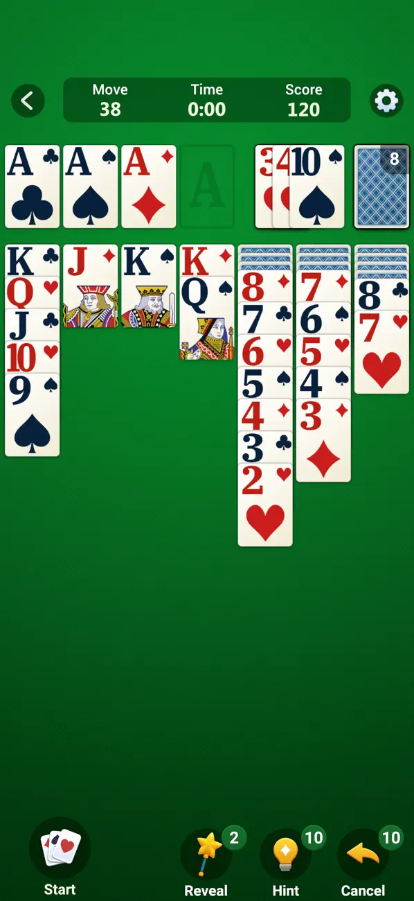 Screenshot #3 pour Jeux de Solitaire Classiques