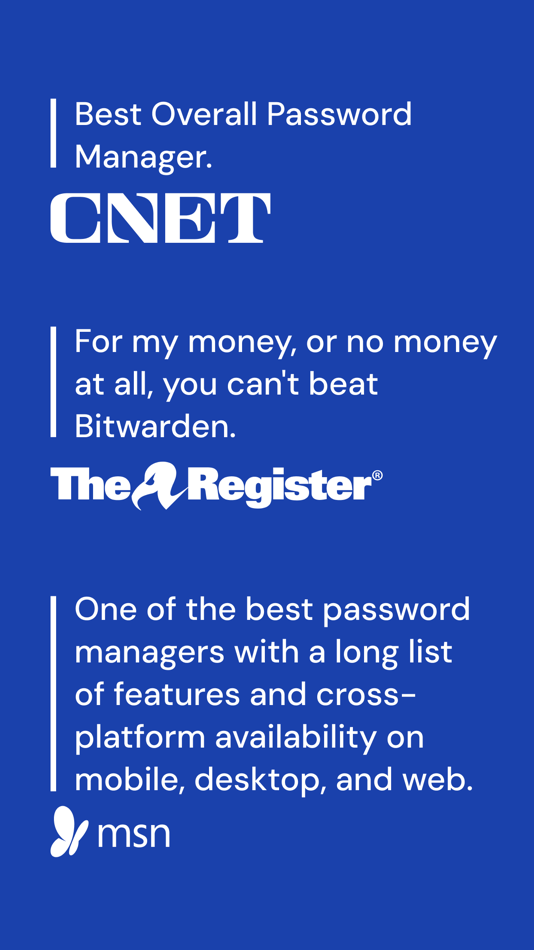 #5. Bitwarden Password Manager (iOS) 由: Bitwarden Inc