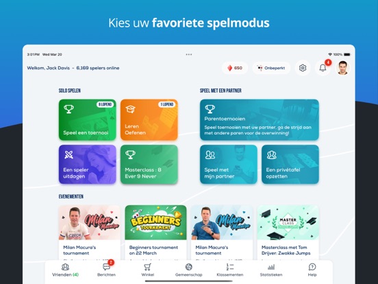 Fun Bridge iPad app afbeelding 3