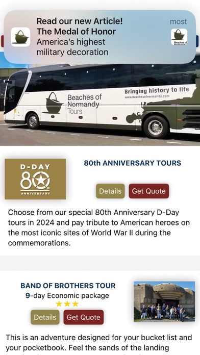WW2 Tours Screenshot