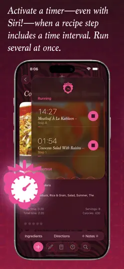Captura de pantalla de The Recipe Box To Go en iPhone 3