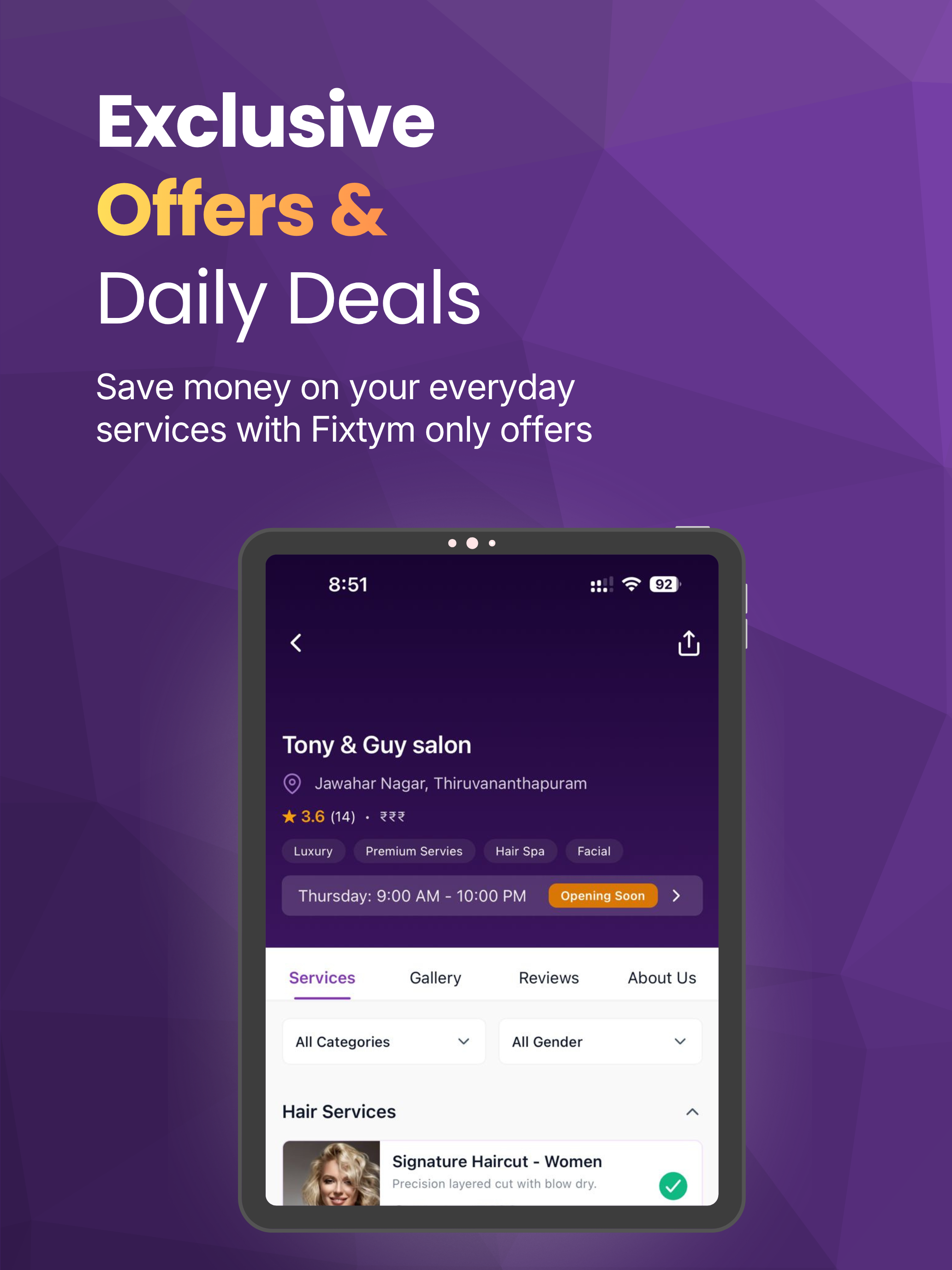 Fixtym: Easy Booking App screenshot 6
