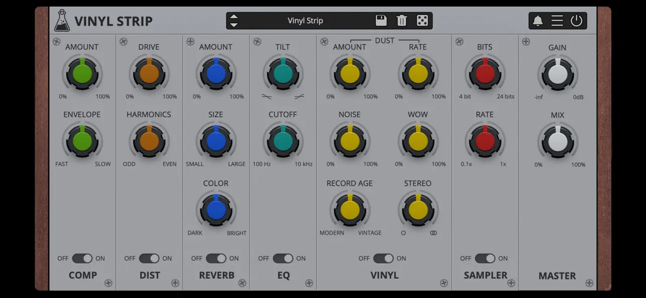 Vinyl Strip (iOS) Ved: AudioThing Ltd.