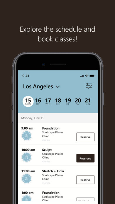 Soulscape Pilates iPhone screenshot 3 - Health & Fitness app