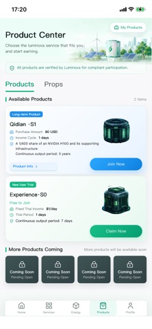 Luminova AI iPhone screenshot 2