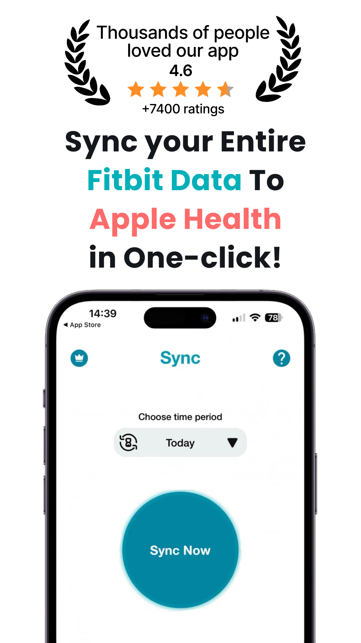 Fitbit to Health Power sync