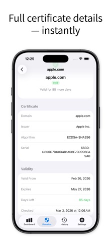 SSL Checker+ screenshot