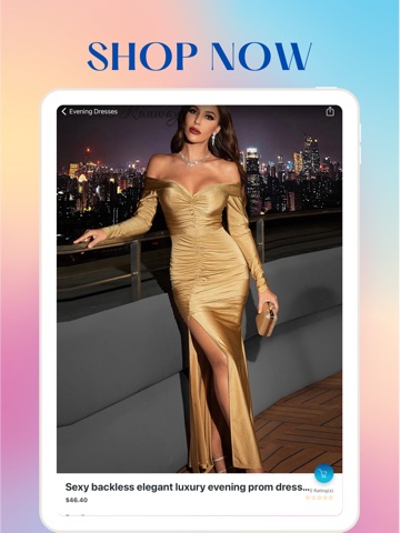 Cheap Evening Dress Shop iPad screenshot