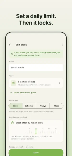 DetoxScreen: App Blocker screenshot 3
