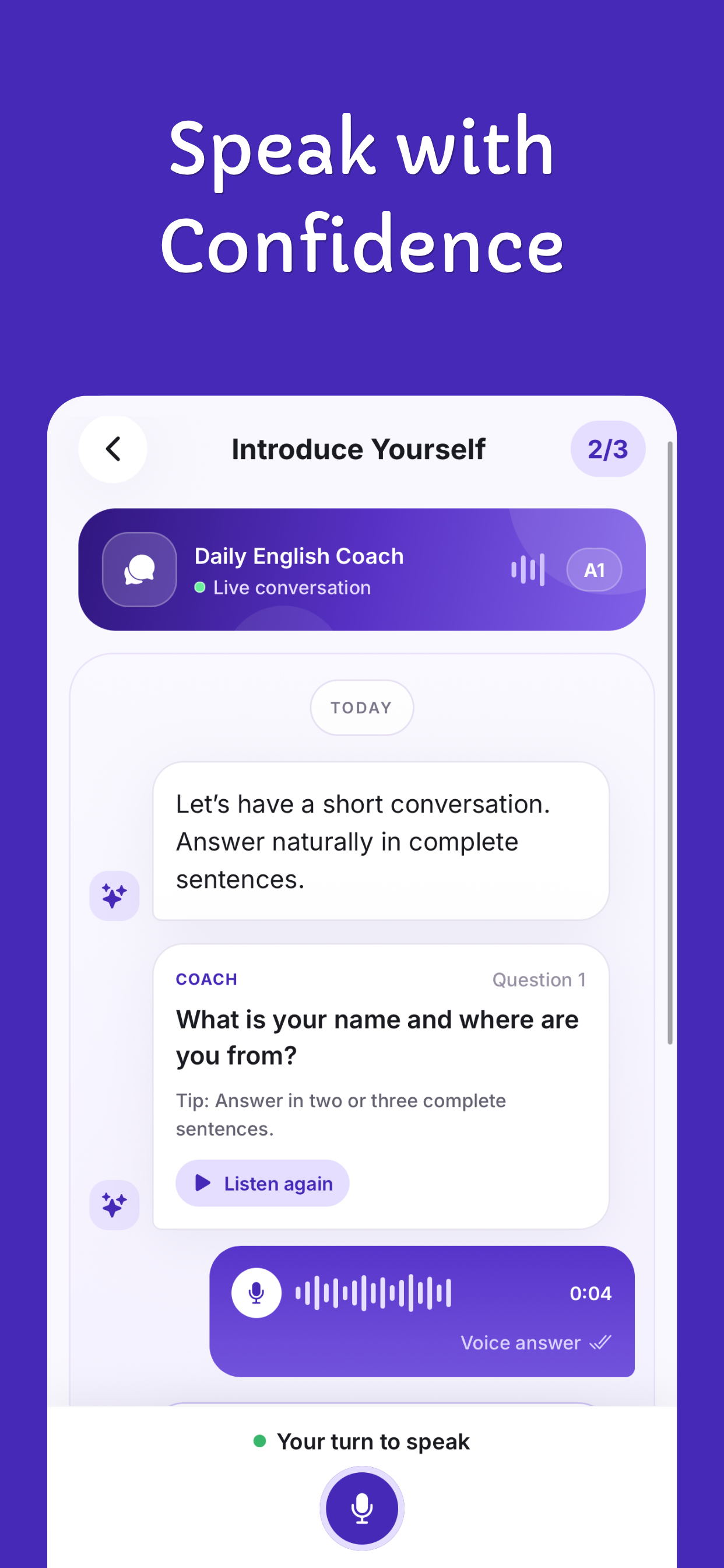 Daily English Mission screenshot 4