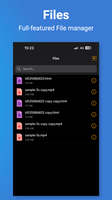 FoxFm : Browser, Manager Screenshot