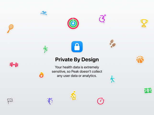 Peak: Health & Fitness Widgets Screenshot