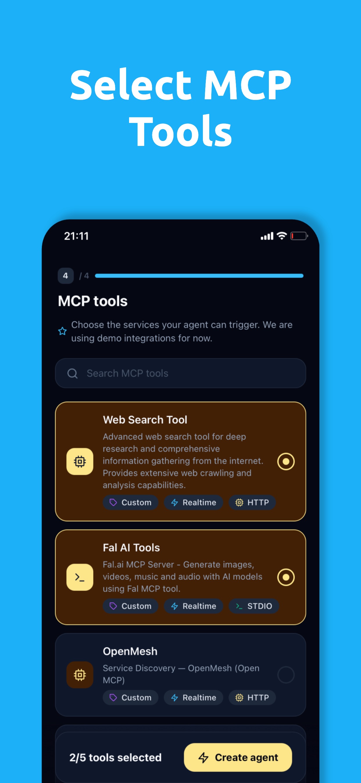 Screenshot 2 of AgentFlow: Custom Bot Creator