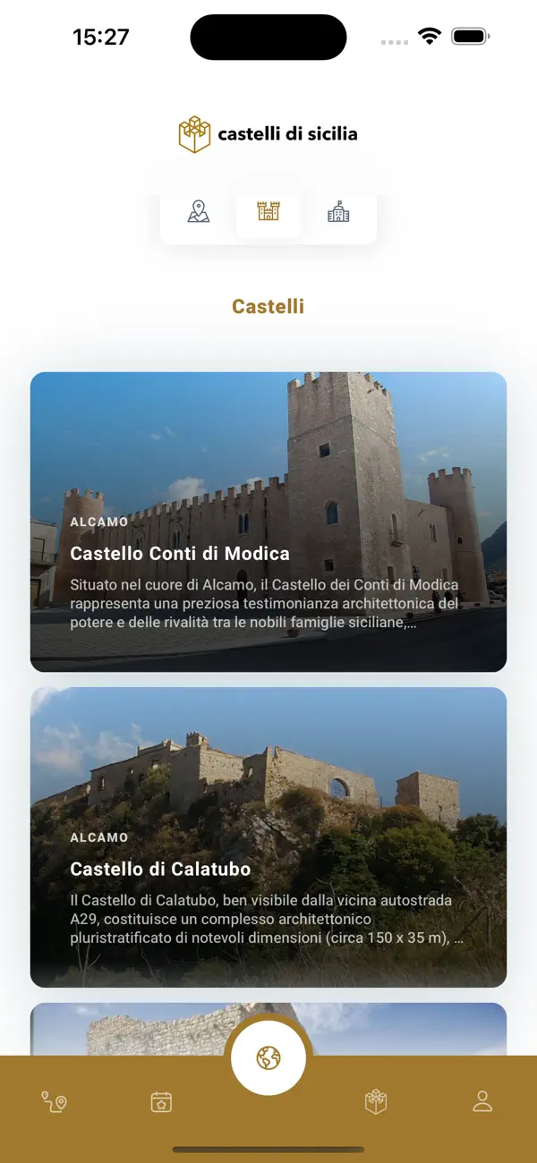 Screenshot #1 pour Castelli di Sicilia