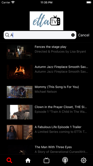 ETTA TV Screenshot