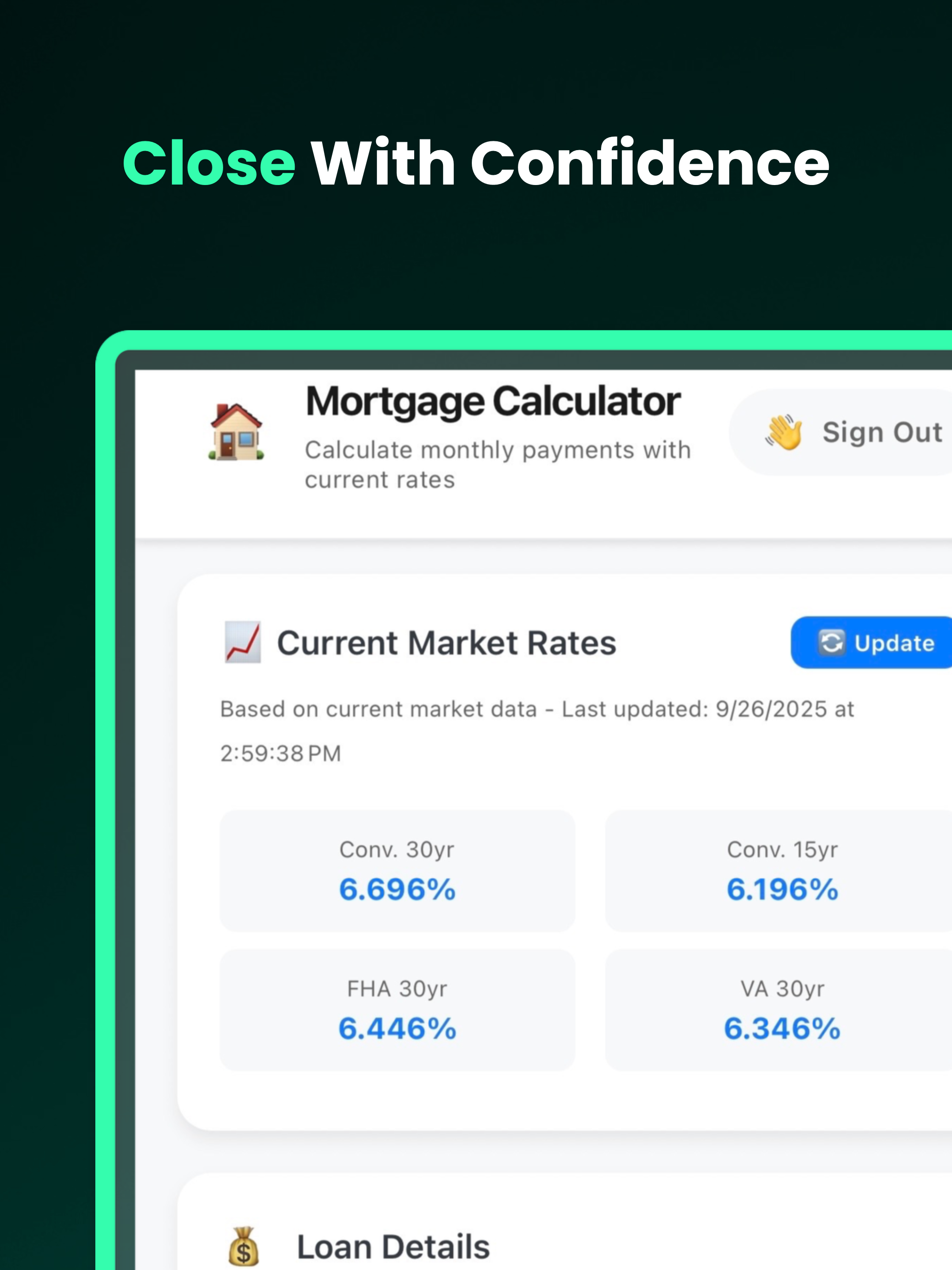 ComCal Commission Calculator