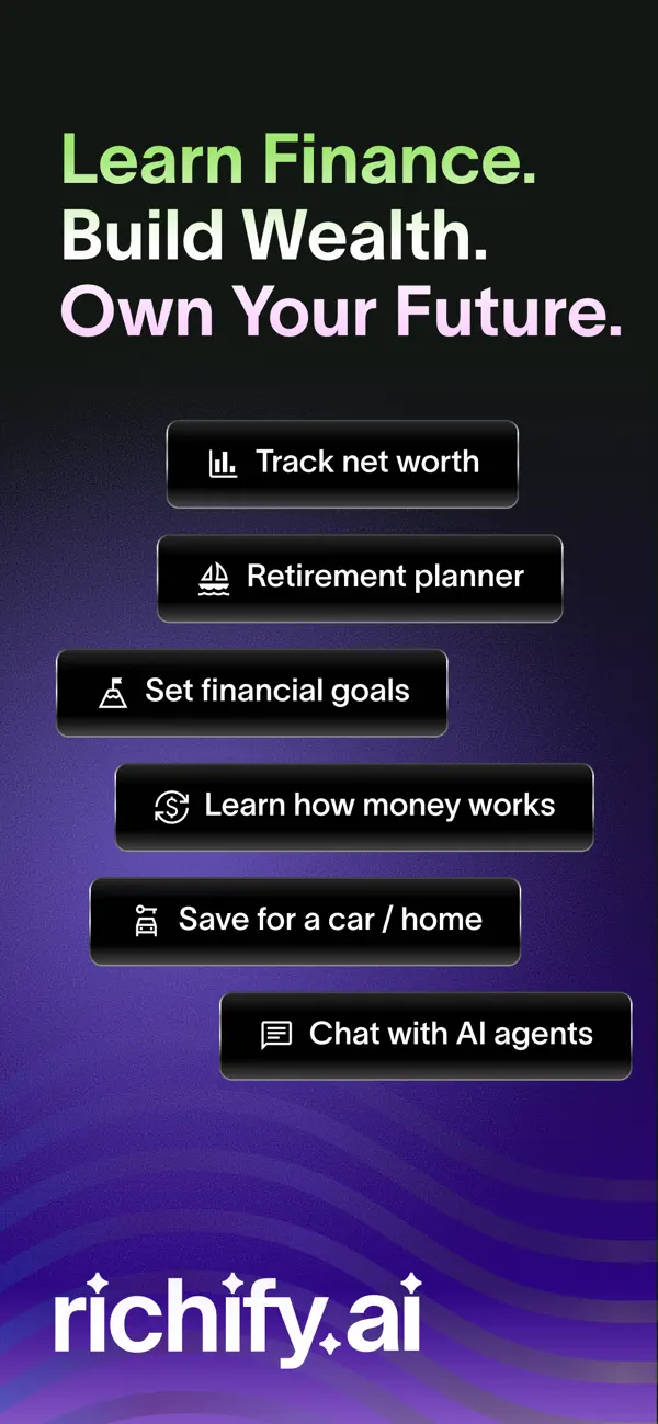 Richify AI Financial Wellbeing Screenshot 1