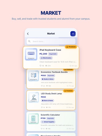 ALON CampUs iPad screenshot