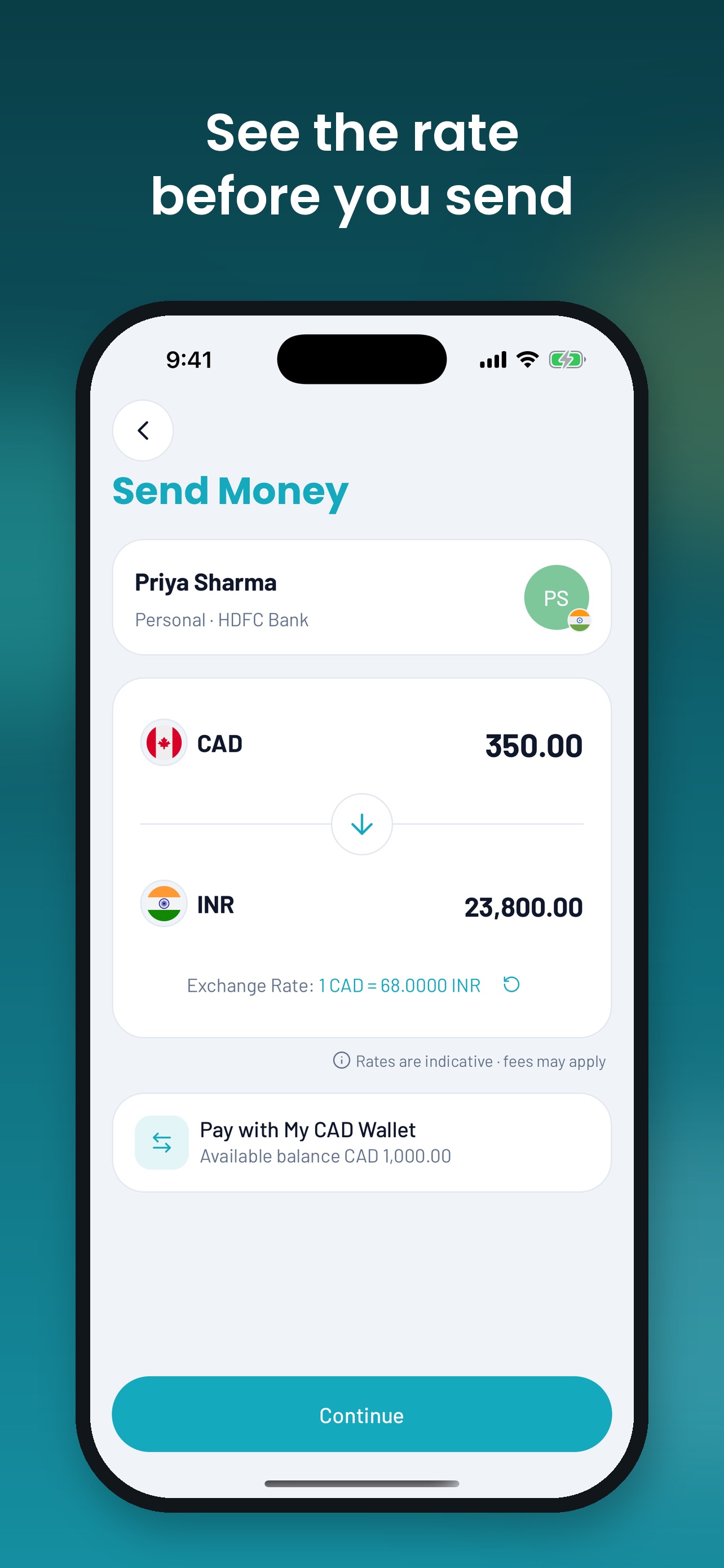 Screenshot 2 of Remitra Pay: Send Money